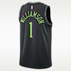 Jersey Nike Dri-FIT Swingman de la NBA para hombre Zion Williamson New Orleans Pelican City Edition 2023/24