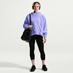 Nike One Women's Therma-FIT Oversized Pullover Hoodie