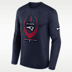 New England Patriots Legend Icon Men's Nike Dri-FIT NFL Long-Sleeve T-Shirt