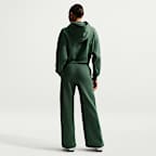Pants de tiro alto de pierna amplia para mujer Nike Sportswear Phoenix Fleece