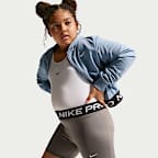 Nike Pro Girls' Dri-FIT Shorts (Extended Size)