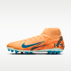 Tacos de fútbol AG de corte high Nike Mercurial Superfly 10 Academy "Kylian Mbappé"