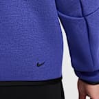 Chamarra Windrunner de tejido Fleece de cierre completo para hombre Nike Tech