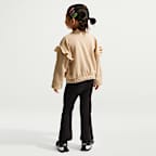 Nike Toddler Ruffle Crew and Flared Leggings Set
