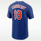 Darryl Strawberry New York Mets Cooperstown Fuse Men's Nike MLB T-Shirt