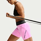 Shorts Dri-FIT de tiro alto de 13 cm para mujer Nike Pro Sculpt