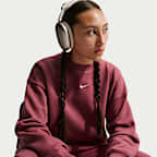 Nike Sportswear Studio oversized sweatshirt met ronde hals voor meisjes