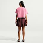 Playera de manga corta holgada cropped para mujer Nike Sportswear Classic