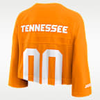 Tennessee Jersey Women's Nike Dri-FIT College Cropped Top