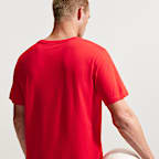 T-shirt de foot en coton à manches courtes Collection Canada Nike Fanwear pour homme