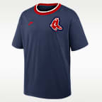 Boston Red Sox Cooperstown Ringer Men's Nike MLB T-Shirt