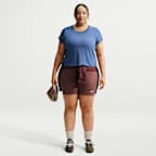 Playera cropped para mujer (talla grande) Nike Sportswear Chill Knit