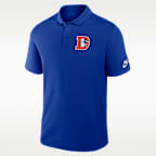 Denver Broncos Rewind Victory Men's Nike Dri-FIT NFL Polo