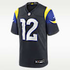 Puka Nacua Los Angeles Rams Rivalries Collection Men’s Nike NFL Game Jersey
