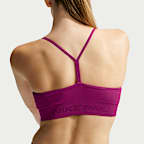 Bra deportivo de baja sujeción con almohadillas para mujer Nike Pro Seamless