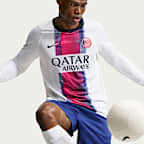 Paris Saint-Germain 2026/27 Stadium Away Men's Nike Dri-FIT Football Replica Long-Sleeve Jersey