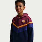 F.C. Barcelona Home Older Kids' Nike Dri-FIT Football Hooded Tracksuit