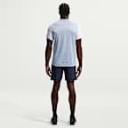 Męskie spodenki do biegania 2 w 1 Dri-FIT Nike Miler 18 cm