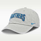 Carolina Panthers Primetime Club Arched Men's Nike NFL Adjustable Hat
