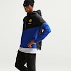 Fotbollsjacka Inter Milan City Side Nike Sportswear för män