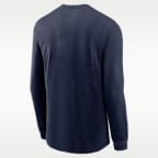 Auburn Legacy Arched Logo Men's Nike College Long-Sleeve T-Shirt