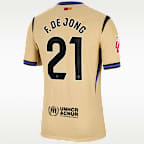 Frenkie de Jong Barcelona 2025/26 Match Away Men's Nike Dri-FIT ADV Soccer Jersey