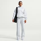 Nike Studio Fleece Medium Weight Women's Oversized Pullover Hoodie