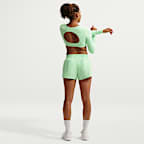 Nike One Women's Dri-FIT Mid-Rise 8cm (approx.) Brief-Lined Shorts