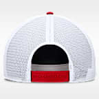 Gorra de rejilla universitaria Nike ajustable para hombre Ohio State Sideline Rise Gameday