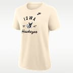 Iowa Legacy Team Name Women's Nike College T-Shirt