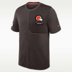 Cleveland Browns Sideline Coach Men's Nike Dri-FIT NFL Top