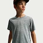 Nike Miler Big Kids' Dri-FIT Short-Sleeve Top