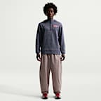 Sudadera con gorro de entrenador de básquetbol para hombre Ole Miss Rebels Nike NCAA