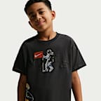 Playera para niños talla grande Nike Sportswear