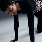 Haut court à manches longues Dri-FIT Nike Pro pour femme