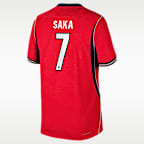 Bukayo Saka England National Team 2026 Match Away Big Kids' Nike Dri-FIT ADV Soccer Jersey