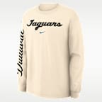 Playera de manga larga Nike de la NFL para hombre Jacksonville Jaguars Rivalries Collection Max90