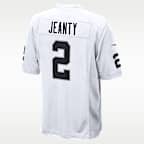 Ashton Jeanty Las Vegas Raiders 2025 NFL Draft First Round Pick Men's Nike NFL Game Jersey