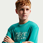 Nike Swim Hydroguard Big Kids' (Boys') Dri-FIT UV Long Sleeve Top