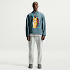 Sudadera con gorro sin cierre de básquetbol Dri-FIT de tejido Fleece para hombre Kobe