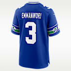 Nick Emmanwori Seattle Seahawks Men's Nike NFL Game Jersey