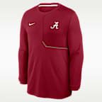 Alabama Sideline Coach Men's Nike Dri-FIT College Long-Sleeve Top