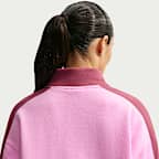 Chamarra deportiva para mujer Nike Studio Fleece Medium Weight