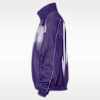 Chamarra de básquetbol para hombre de tejido Woven Utah Jazz Standard Issue