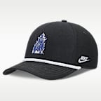 Gorra universitaria Nike ajustable para hombre Duke Legacy Basketball Rope Rise