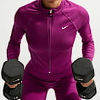 Nike Pro Seamless Women's Dri-FIT Full-Zip Top