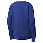 Sudadera de cuello redondo sin cierre Nike de la NFL para niños talla grande Buffalo Bills Rewind Club