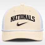Gorra de rejilla Nike Dri-FIT de la MLB ajustable para hombre Washington Nationals Rise