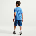 Nike Little Kids' Dri-FIT 2-Piece Air Printed Cargo Shorts Set