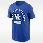 Playera universitaria Nike para hombre Kentucky Primetime Seasonal